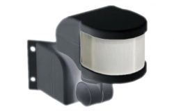
			Sensor IEK, DD018B, 300VA, 1100W, 270*, IP44, black, 12m MAX