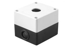 Box IEK, 1-socket, white, plastic, H100m  