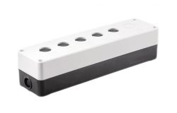 
			Box IEK, 6-socket, white, plastic