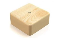 
			Junction box IEK, pine, surface, 75x75x28mm, with clips
