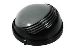 
			Luminaire waterproof E27, IEK, 1307, 60W, IP54, black, round 1/2 sieve