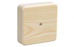 
			Junction box IEK, IP20, pine, surface, 50x50x20mm, with clips