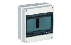 
			Distribution box IEK, 5-socket, IP55, surface, 156x118x95mm, plastic, with transp. door