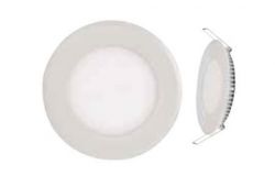 
			Panel LED, Brillight, 6W, 450lm, 3000K, round, recessed, D120mm, H20mm, 220-240V