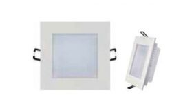 
			Panel LED, Brillight, 6W, 450lm, 3000K, square, recessed, L120mm, H20mm, 220-240V
