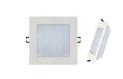 
			Panel LED, Brillight, 12W, 1020lm, 3000K, square, recessed, D170mm, H20mm, 220-240V