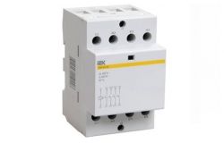 
			Kontaktors moduļu IEK, 63A, 4P, AC/DC, 400V, IP20