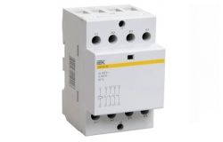 
			Kontaktш moduliai IEK, 63A, 4P, AC/DC, 400V, IP20