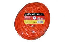 
			Extension cord Schust EL, 2x1.5, 40m, grounded, orange