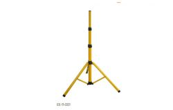 
			Floodlight stand single, yellow+black, L1000mm, H1350mm