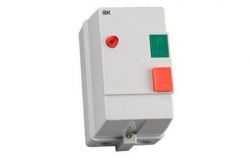 
			Kontaktors ar korpusu IEK, 25A, 3P, 220V, IP54, indikaatoriga