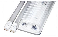 
			Luminaire LED, Brillight, 2xT8, 36W, 3600lm, 4000K, IP65, double-sided, L1200mm, ABS+PS