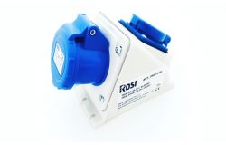 
			Розетка комби Rosi, 16A, 2P+T, 380-415V, IP44, с SCHUKO розеткой