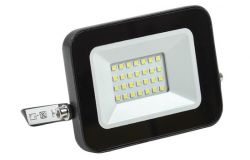 
			Floodlight LED, IEK, 20W, 1800lm, 4000K, IP65, black, L130mm, W25mm, H107mm