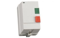 
			Contactor with housing IEK, 25A, 3P, 400V, IP54, with indicator