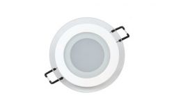 
			Panel LED, Brillight, 12W, 1020lm, 3000K, round, recessed, D170mm, glass, H20mm, 220-240V