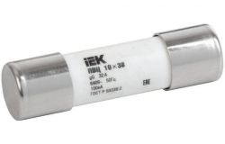 
			Fuse IEK, 4A, cylinder, 10x38mm, PVC