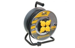 
			Coil extension IEK, 3x2.5mm2, 40m, 2P + PE, 4 places, a / z, IP44, Prrofessional