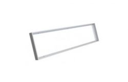 Frame for the panel LED, ecolight, EC79575, white, surface, L1200mm, W300mm  