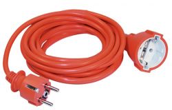 
			Extension cord IEK, 1-seater, 10m, a / z, orange, 3x1,0mm2