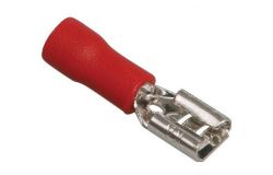 
			End cap IEK, flat socket, red, 400V, 0.5-1.5mm (100 pcs.)