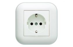 
			Socket Ovivo, LOFT, grounded, white