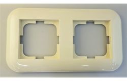 
			Frame Ovivo, 2-socket, LOFT, cream
