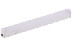 
			Gaismeklis lineārais LED IEK, 220V, 3W, 250lm, 4000K, IP20, balts, plastmasa, L320mm