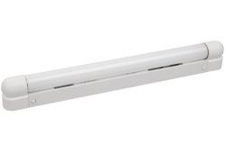 
			Lampa luminiscentu IEK, LPO3016, 10W,  230V, T8/G13, 6500K, 600lm, IP20, L395mm, balta