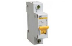
			Automatic switch IEK, 1C, 16A, 4.5kA