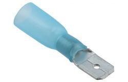 
			Ring terminal IEK, Flat plug, 400V, blue, D1.5 - 2.5mm, (100)