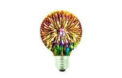 
			Bulb E27, LED, Decorative, 230V, Idea, 4W, 10lm, 360*, golden, round, G80
