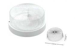 
			Plafond E27, NEPTUN, Max 75W, IP20, white, round, D220mm, plastic, H125mm