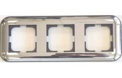 
			Frame Ovivo, 3-socket, LOFT, chrome