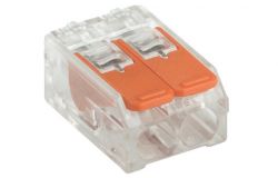 
			Klemmes IEK, Universal, 32A, 450V, 2-viet., IP20, 0.2x4.0mm, Al/Cu, ar fiksātoru, (100)