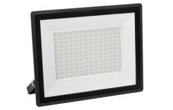 
			Tulvvalgus LED, IEK, 150W, 12000lm, 6500K, IP65, must, L350mm, W28mm, H280mm