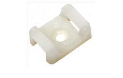 
			Pounting pallet IEK, white, 22x16x6mm, for screw, (100)