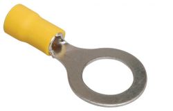 
			Ring terminal IEK, Isolated, 400V, yellow, ring, D4-6mm, (20)