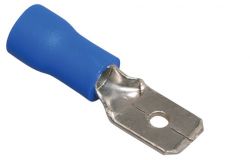 
			Ring terminal IEK, Isolated, 400V, blue, flat, D1.5 - 2.5mm, (20)