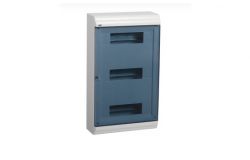 
			Distribution box IEK, 36-socket, IP41, PRIME, white, surface, 490x290x100mm, plastic, with transp. door