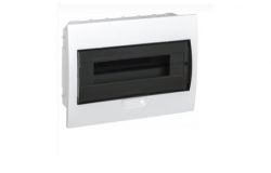 
			Distribution box IEK, 4-socket, IP41, recessed, 3334x221x90mm, plastic, with transp. door