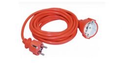 
			Extension cord IEK, 1-seater, 5m, a / z, orange, 3x1,0mm2