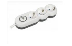 
			Extension cord IEK, 3-position, 5m, a / z, with switch, 3x1.5mm2, 16A / 250V, UNO