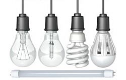 Light bulbs, Led lamps, starters 