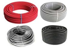 PVC pipes, corrugates pipes, cable channels 