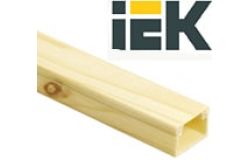 Cable channels IEK ; wooden looks, price per pc. 